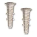 Угол внутренний для плинтуса Deconika Дуб латте 55 мм 10 шт