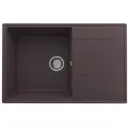 Врезная мойка Domaci Солерно DP 780-06 78x50x20 см кварц цвет коричневый