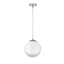 Люстра подвесная LIGHTSTAR 804101 Dissimo 1 лампа 3 м² цвет серебро