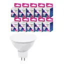 Набор ламп светодиодных Космос LED12wJCDRC30_10 GU5.3 175-265 В 12 Вт спот матовая 1170 Лм теплый белый свет 10 шт