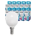 Набор ламп светодиодных Космос LED10.5wGL45E1445_10 E14 175-265 В 10.50 Вт шар малый матовая 860 Лм нейтральный белый свет 10 шт