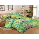 Комплект постельного белья Эльф Домовита 1181-Кролики, полутораспальный, бязь, разноцветный