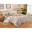 Комплект постельного белья Эльф Домовита 1185-Лунный, цветок, двуспальный, бязь, разноцветный