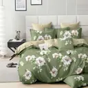 Комплект постельного белья Home Mercury Лайм 27185, полутораспальный, поплин, разноцветный