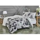 Комплект постельного белья Tac tntc411-1/411-1, евро, сатин, цвет серый