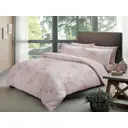 Комплект постельного белья Tac tntc495/495, евро, сатин, цвет розовый