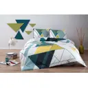 Комплект постельного белья Tac tntc610/610, евро, ранфорс, цвет зеленый