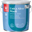 Краска для окон и дверей Tikkurila Unica akva Maali База А белая полуглянцевая 2.7 л