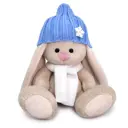 Мягкая игрушка Budi Basa SidX-481 Зайка Ми в голубой шапочке 15 см