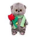 Мягкая игрушка Budi Basa BB-115 Басик Baby с тюльпаном 20 см