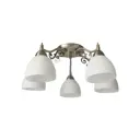 Люстра потолочная TOPLIGHT TL7371X-05AB Lora 5 ламп 10 м² цвет бронза