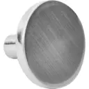 Ручка-кнопка мебельная Inspire Jamy 35x35 мм цвет глянцевый никель