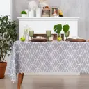 Скатерть на стол Доляна 7797378 прямоугольная 145x220 см цвет белый