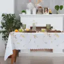 Скатерть на стол Доляна 7797371 прямоугольная 145x110 см цвет белый