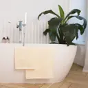 Набор махровых полотенец Бриз молочный 50x80 см+70x130 см