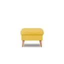 Пуф Finsoffa Selvik 46x60x46 см цвет желтый