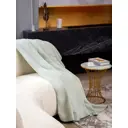 Плед Arya Home Queen 150x200 см хлопок цвет мятный