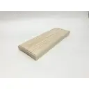 Накладка для розеток и выключателей Cleverwood Классика D260 3 поста цвет сосна