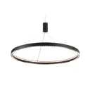 Люстра подвесная светодиодная AMBRELLA LIGHT FL5856 Comfort 28 м² теплый белый свет цвет черный