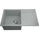 Мойка врезная прямоугольная 49.5x22x79 см VIGRO VG405 серый искусственный камень цвет серый
