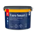 Краска для стен и потолков TIKKURILA EURO SMART-2 цвет белый 9 л