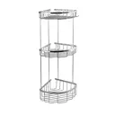 Полка для ванной комнаты Санакс 75254 Сан-АВК-75254 нержавеющая сталь 25x18 см