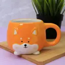 Кружка 350 мл Corgi керамика цвет оранжевый