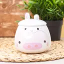 Кружка 520 мл Bunny-pig керамика цвет белый