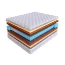 Матрас SkySleep Smart Zone Duo Middle S500/S2000 170x200 см независимый пружинный блок, двуспальный, ортопедический, латексный