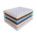 Матрас SkySleep Smart Zone Duo Memo S500/S2000 160x180 см независимый пружинный блок, двуспальный, ортопедический, кокосовый