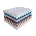 Матрас SkySleep Smart Zone Duo Combo S500/DS 154805, 180x210 см, независимый пружинный блок, двуспальный, ортопедический, кокосовый