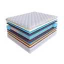 Матрас SkySleep Smart Zone Duo Combo S500/S1000 154367, 200x205 см, независимый пружинный блок, двуспальный, ортопедический, кокосовый