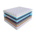 Матрас SkySleep Smart Zone Duo Combo S500/S2000 154503, 160x205 см, независимый пружинный блок, двуспальный, ортопедический, кокосовый