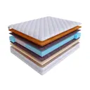 Матрас SkySleep Smart Zone Duo Combo S500/S1000 152148, 200x210 см, независимый пружинный блок, двуспальный, ортопедический, латексный