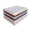 Матрас SkySleep Smart Zone Duo Memo S500/DS 160x180 см независимый пружинный блок, двуспальный, ортопедический, кокосовый