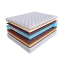 Матрас SkySleep Smart Zone Duo Organic S500/S2000 180x205 см независимый пружинный блок, двуспальный, ортопедический, латексный