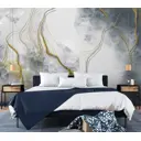 Фотообои на стену флизелиновые 3d Мрамор 400x270 см Luxury Walls AM21504