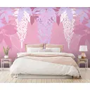 Фотообои на стену флизелиновые 3d Листья 400x270 см Luxury Walls AM21804
