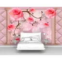Фотообои флизелиновые Первое ателье 160x100 см Розы с колоннами