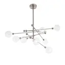 Потолочная люстра светодиодная St Luce Giacio SL377.302.08 белый свет 8 м²