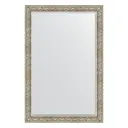 Зеркало с фацетом в багетной раме Evoform барокко серебро 106 мм 120x180 см BY 3632