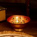 Миска Simaland Самия 12x5x12 см латунь цвет разноцветный