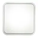 Светильник настенно-потолочный светодиодный СОНЕКС 2014/F VIVA LED 27 м² теплый белый свет цвет белый