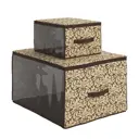 Набор чехлов для белья 2 шт Valiant Classic 50x35 см цвет коричневый