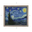 Картина в раме Декор депо "Винсент Ван Гог. Звездная ночь" 30x35 см