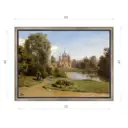 Картина в раме Декор депо "Василий Поленов. Церковь на берегу озера" 45x60 см