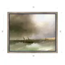 Картина в раме Декор депо "Иван Айвазовский. Вид Одессы с моря" 45x55 см