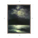 Картина в раме Декор депо "Иван Айвазовский. Ночь на Чёрном море 1894" 75x60 см