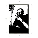 Картина в раме Декор депо "Константин Малютин. Автопортрет" 130x90 см