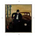 Картина в раме Декор депо "Константин Малютин. Агент" 95x90 см